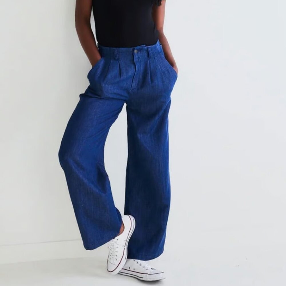 Ruti Ebb and Flow Wide Leg Denim Pant